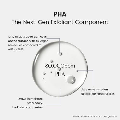 Biodance Skin Refining Mild PHA Toner, Gentle Exfoliating Face Toner for Sensitive Skin with Ceramides & NMF | 5.07 fl.oz,150ml