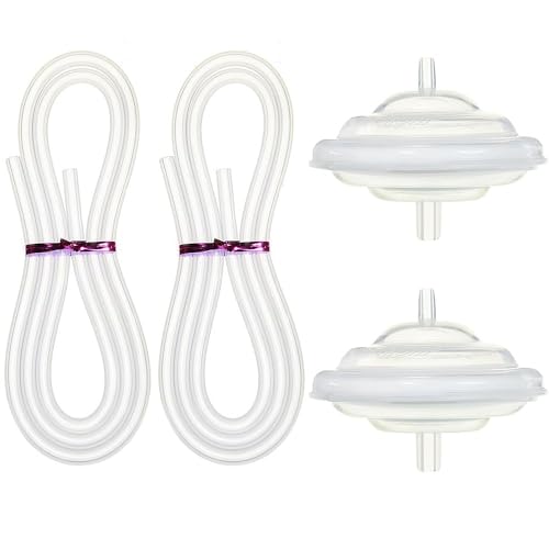 PumpMom-us Backflow Protector and Tubing for Spectra, Replacement Breast Pump Parts for Spectra S1 Spectra S2 Spectra 9 Plus (Not Original Spectra S2 Accessories)