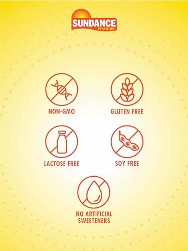 Sundance ABC Complete Multivitamin for Women & Men | with Iron | 60 Caplets | with Mineral Formula | Non-GMO and Gluten Free Supplement