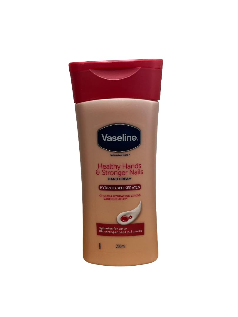 Vaseline intensive care body lotion (2X200ml ,76oz, Heaithy hands stronger nails)