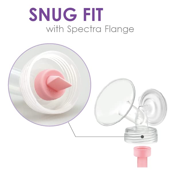 Maymom Duckbill Valves Compatible with Spectra Synergy Gold, Spectra S1 Spectra S2 Spectra 9 Plus Spectra Dew 350 Not Original Spectra Pump Parts Spectra S2 Accessories Replace Spectra Valve (Pinkx4)