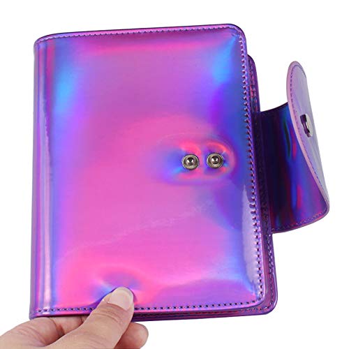 FingerAngel 20 Slots Image Stamper Plate Collection Nail Art Stamp Plate Stamping Plates Cases Stamp Nail Template Organzier For Large Size 9.5X14.5CM Nail Art Plates (Purple)
