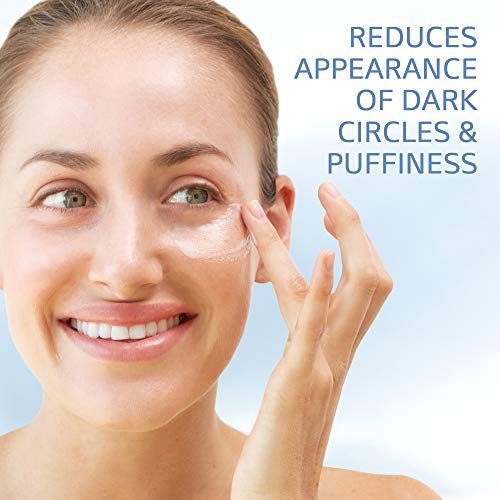 CETAPHIL Deep Hydration Refreshing Eye Serum, 0.5 fl oz, 48Hr Hydrating Under Eye Cream to Reduce the Appearance of Dark Circles, With Hyaluronic Acid, Vitamin E & B5 (Packaging May Vary)