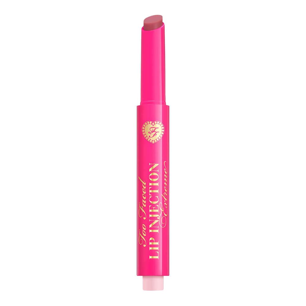 Too Faced Lip Injection Extreme Plumping Clicks | Glossy Lip Plumper, Hydrating + Dewy with Sheer Coverage, Kiss the Bride, 0.05 oz.