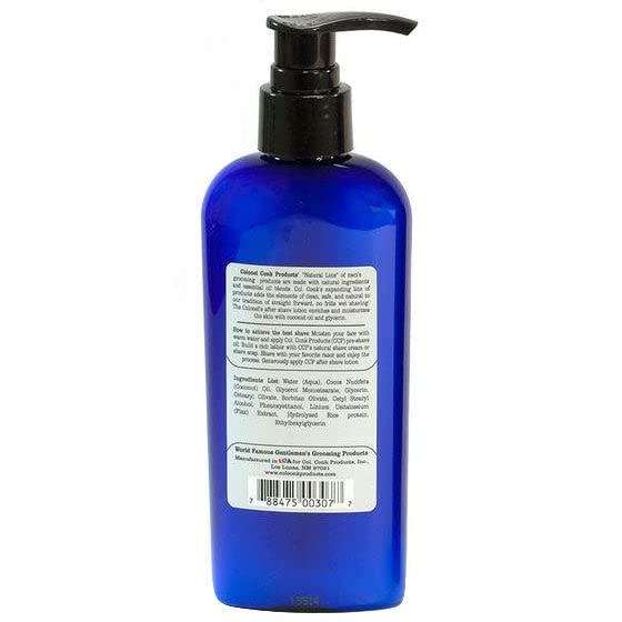 Col. Ichabod Conk Unscented Aftershave Lotion 6 fl. oz.