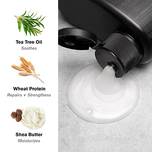 Every Man Jack Men's 2-in-1 Daily Shampoo + Conditioner Variety Pack - Includes 3 Outdoor Inspired Scents Scents - Amber + Sandalwood, Cedar + Red Sage, Sea Minerals + Citron, 13.5 oz (3 Pack)