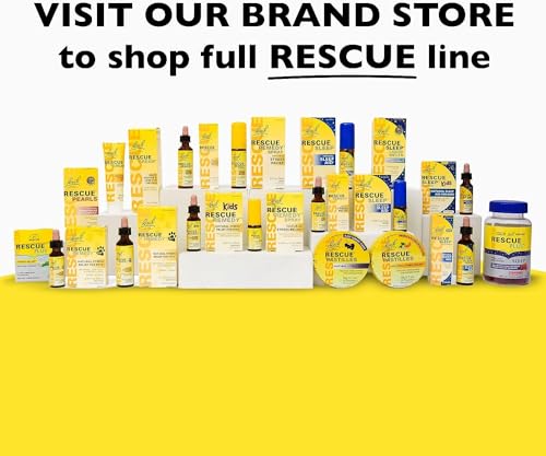 Bach RESCUE Cream, Hydrating Skincare for Hands, Body and Face, Shea Butter, Homeopathic Stress Relief Flower Essences, Fragrance-Free, Paraben-Free, Holiday Stocking Stuffer, 30g