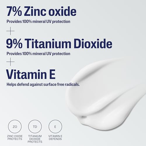 CETAPHIL Sheer Mineral Sunscreen Lotion for Face & Body | 3 fl oz | 100% Mineral Sunscreen: Zinc Oxide & Titanium Dioxide | Broad Spectrum SPF 50 | For Sensitive Skin | Dermatologist Recommended Brand