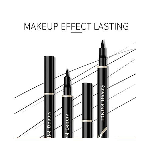 DNM Cat Eye Makeup Waterproof Neon Colorful Liquid Eyeliner Pen Make Up Comestics Long-lasting Black Eye Liner Pencil Makeup Tools (green)