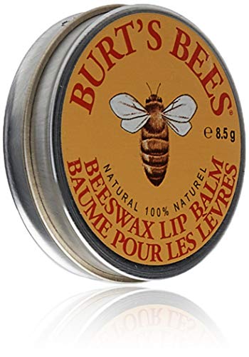 Burt's Bees Lip Balm Tin, Beeswax, 0.3 oz, 2 pack