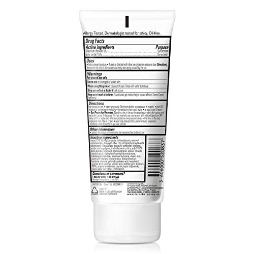 La Roche-Posay Anthelios Mineral Sunscreen SPF 50 Gentle Lotion, Broad Spectrum SPF + Antioxidants, Face & Body Sunscreen, Titanium Dioxide & Zinc Oxide, Oxybenzone Free, Oil Free