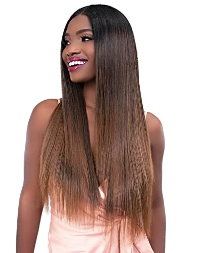 Janet Collection Essentials HD Lace Front Wig - EUNICE (1B)