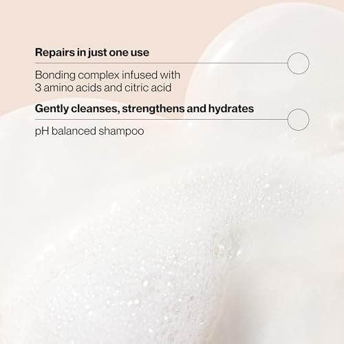 Suave Bonding Infusion Repairing Shampoo, pH Balanced, Infused with Amino Acids and Citric Acid, for Weak or Damaged Hair, 28oz Pump, 4 Pack