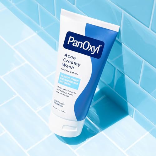 PanOxyl Creamy Acne Wash, 6 oz (3 Pack)