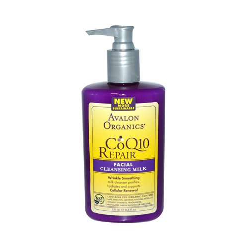 AVALON Active Organics COQ10 Facial CLNSNG Milk, 8.5 FZ