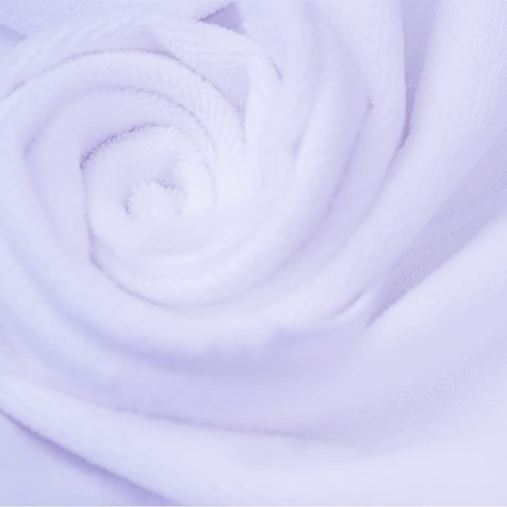 Huini 12 Pcs Microfiber Hair Drying Towels 14 * 30 Inches White