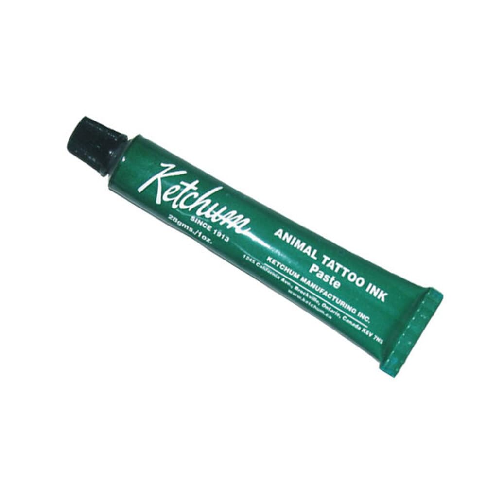 Ketchum Animal Tattoo Ink - Green Paste 1oz.