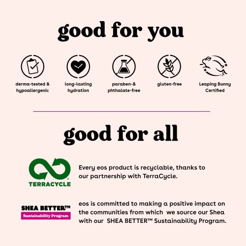 eos Shea Better Hand Cream - Coconut Hand Lotion and Skin Care | Instant Hydration + Lasting Protection | 2.5 oz