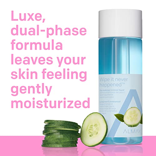 Almay Longwear and Waterproof Gentle Eye Makeup Remover for Women, 4 Ounce