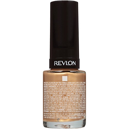 Revlon ColorStay Gel Envy Longwear Nail Polish, with Built-in Base Coat & Glossy Shine Finish, in Nude/Brown, 200 Jackpot, 0.4 oz