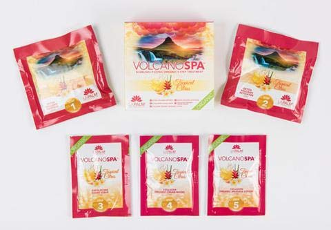 La Palm Volcano Spa 5 Step Pedicure Kit (Tropical Citrus)