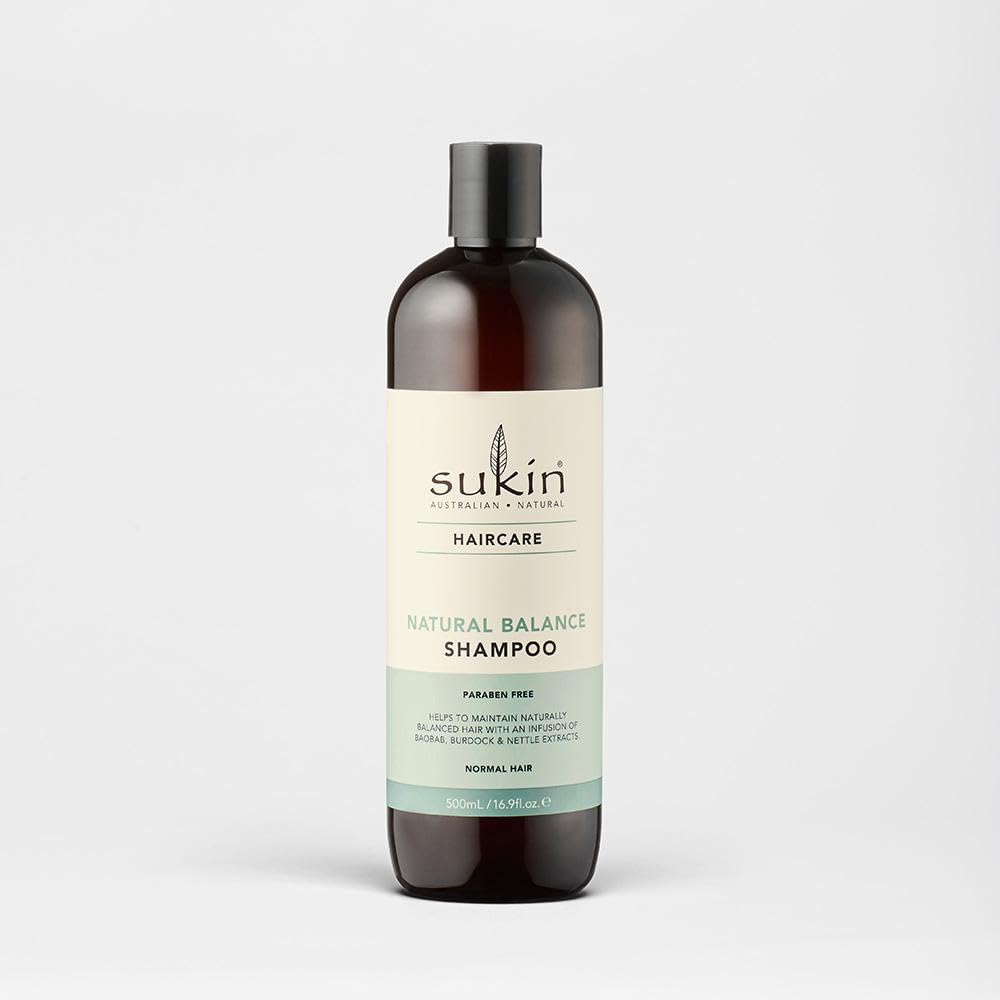 Sukin Natural Balance Shampoo, Normal Hair, 16.9 Flo Oz