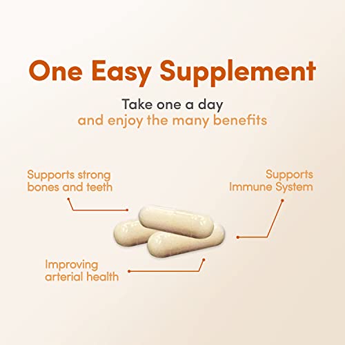 LowTE Florida ADK 10-90 Capsules I Vitamin D3 K2 & A, Multivitamin Supplement for Stronger Bones, Teeth & Heart* and Normal Blood Pressure*, High Potency Vitamin ADK with Vitamin D3 10,000 iu