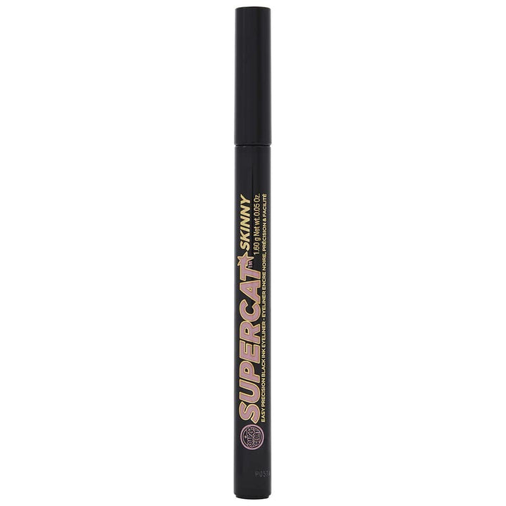 Soap & Glory Supercat Skinny Black Liquid Eyeliner Pen - Long Lasting, Long Wear & Easy Precision - Thin Tip Creates a Precise, Matte Liquid Eyeliner Look (1.6g)