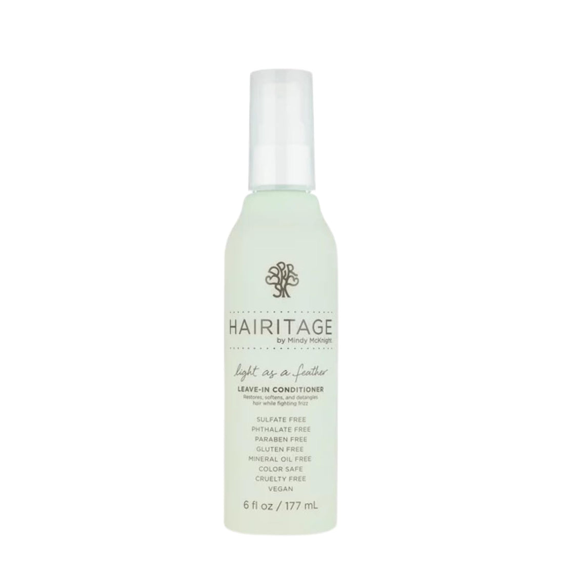 Hairitage Leave-in Conditioner Spray - Leave-In Hair Treatment - Detangles + Fortifies - Reduces Breakage + Deep Conditions, 6 fl oz