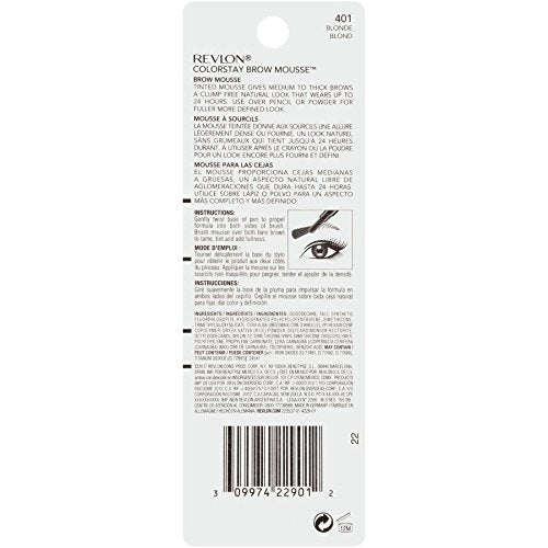 Revlon ColorStay Brow Mousse, Blonde