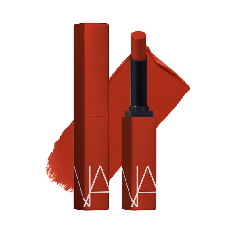 NARS Powermatte Lipstick, Too Hot To Hold, Full Size, 0.05 Ounces, Red
