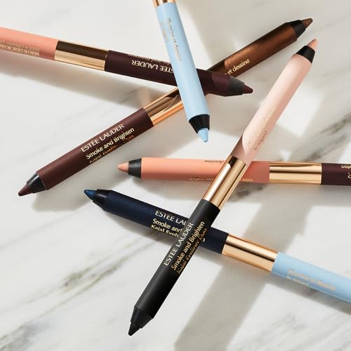 Estée Lauder Smoke and Brighten Long-Lasting Waterproof Eyeliner Duo, Dark Chocoloate/Rich Bronze