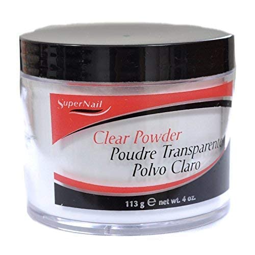 Super Nail - Nail Powder, [Clear, 4 Ounce]