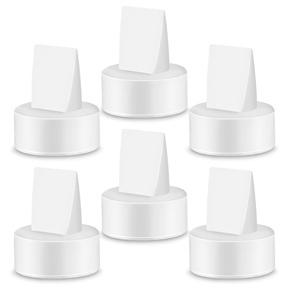 Maymom 3rd Gen Duckbill Valves Compatible with Spectra S1 Spectra S2 Spectra 9 Plus Spectra Dew 350 Not Original Spectra Pump Parts Spectra S2 Accessories Replace Spectra Valve (6pc White)