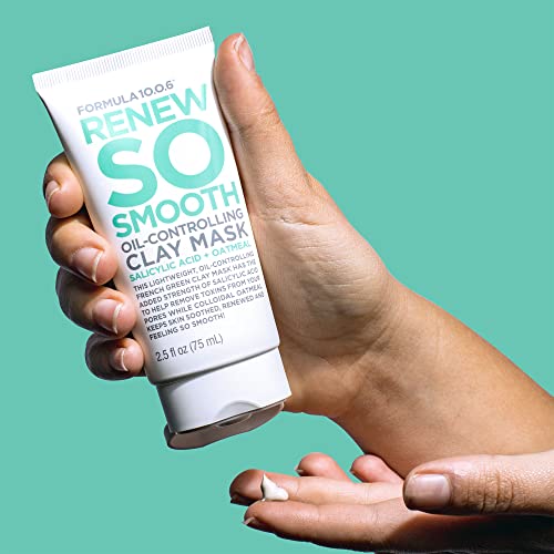 FORMULA 10.0.6 - Renew So Smooth Oil-Controlling Clay Mask 2.54 fl oz (75ml)