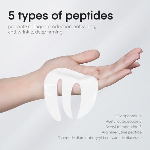 Dongyu Collagen Under Eye Patches: Real Collagen Overnight Eye Gels Mask With Caffeine Peptides Niacinamide - Dark Circles Puffiness Eye Bags Improvement - Wrinkles Smile Line Skincare Pads - 6 Pairs
