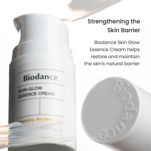 BIODANCE Skin-Glow Essence Cream, Moisturizing, Anti-Aging, Hyaluronic Acid & Ceramide Facial Moisturizer, Korean Skincare | 1.69 fl.oz, 50ml