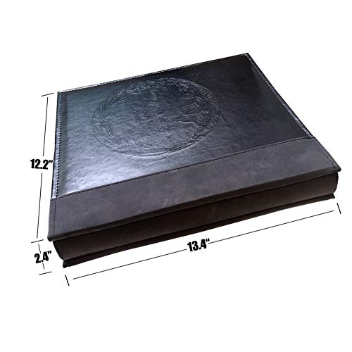 Totocan 4x6 Photo Albums 600 Pockets, Large Capacity Photo Book with Vintage Leather Cover, Family, Baby, Wedding Photo Album (Black)