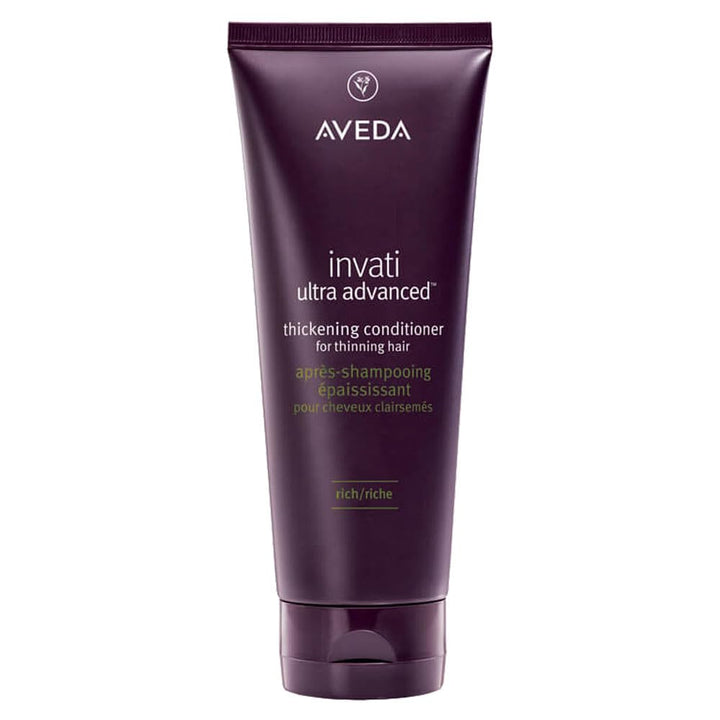 Aveda Invati Ultra Advanced Thickening Conditioner Rich | Step 2 of 4 | Reduces Hair Loss by 77% | for Medium to Thick Thinning Hair Types | Normal to Oily Scalp | 96% Naturally Derived*, 6.7 Fl Oz
