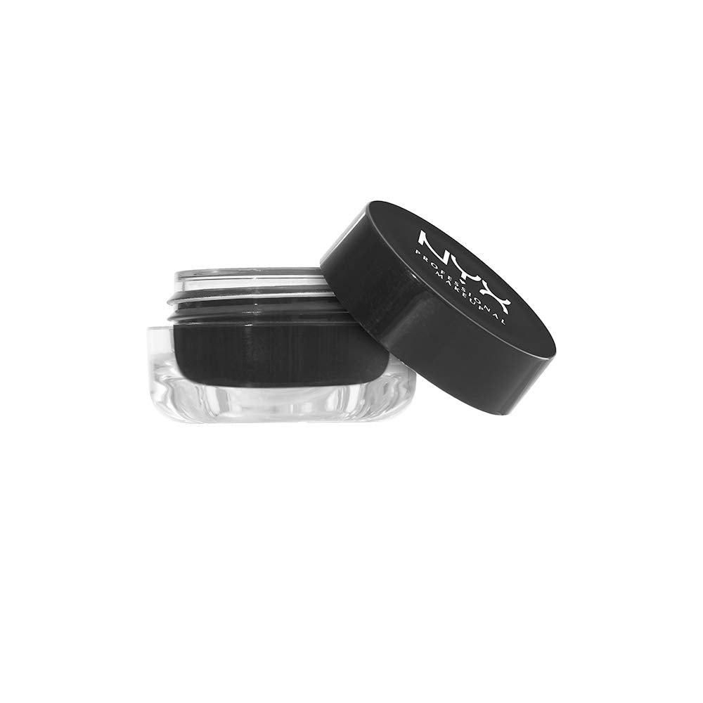 NYX PROFESSIONAL MAKEUP Glazed & Confused Eye Gloss Blackout 0.22 Ounce