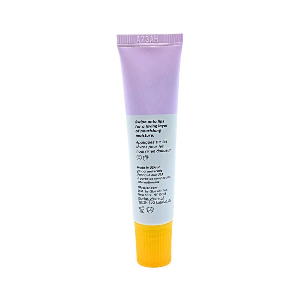 Glossier Balm Dotcom Lip Balm and Skin Salve - Lavender - sheer purple tint