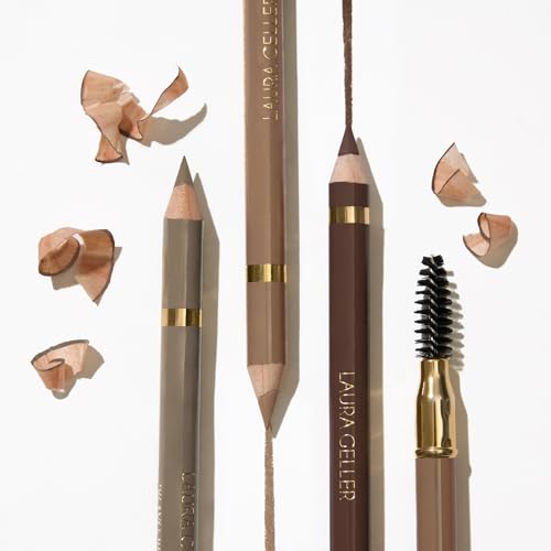 LAURA GELLER NEW YORK Bravo Brows Soft Pencil + Brush, Taupe