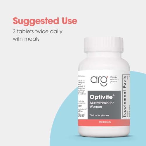 Optimox Optivite PMT Supplement - PMS Support Supplement for Women, Hormonal Balance, Womens Multivitamins, PMS Relief, Magnesium Supplement, Vitamin C and D3, Iron Tablets - 180 Count (Pack of 3)