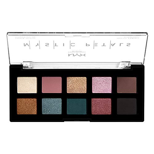 NYX PROFESSIONAL MAKEUP Mystic Petals Shadow Palette, Eyeshadow Palette -Midnight Orchid