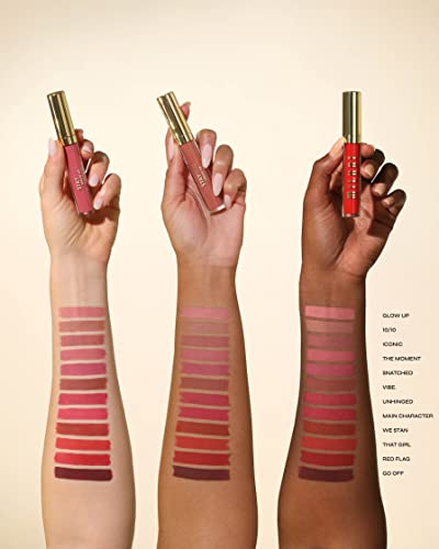 Milani Stay Put Longwear Liquid Lipstick - Smudge-Proof, Kiss-Proof, and Fade-Resistant Formula for All-Day Wear - Vibe
