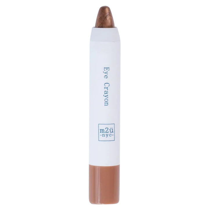 M2U NYC Ultra Creamy Eye Shadow Stick – (Copper Storm) Shimmer Cream Eyeshadow Pencil Crayon - Moisturizing Eye Brightener Stick & Highlighter – Smudge Proof, Buildable & Lightweight Formula