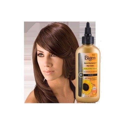Bigen Semi Permanent Hair Color, Natural Black, 3 Fl Oz (BSPNB2)