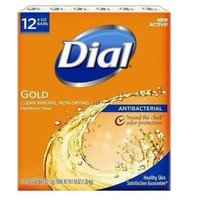 Dial Gold Bar Soap - 12ct