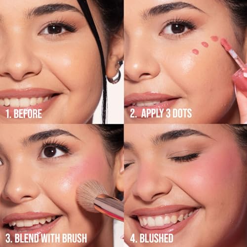 Huda Blush Filter Liquid Blush - Peach Sorbet (Peachy Tangerine) - 0.15 fl oz / 4.5 mL