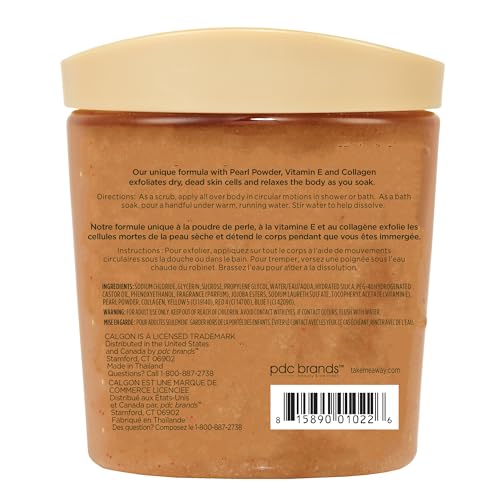 Calgon Ageless Bath Series Exfoliating Mineral Scrub and Soak (24 Ounce)